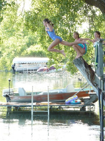 Helen jumps
